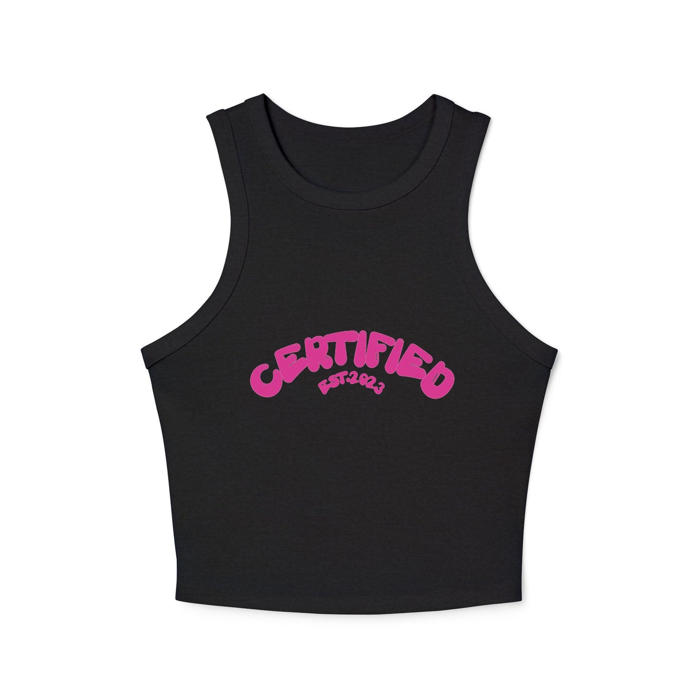 Pink Logo Crop Top