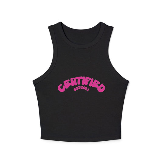 Pink Logo Crop Top