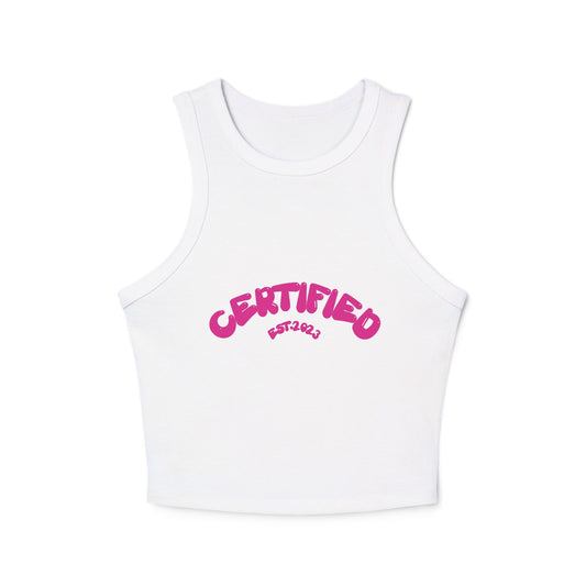 Pink Logo Crop Top