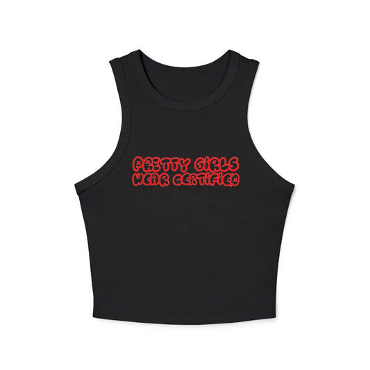 Pretty Girls Wear Certified Crop Top